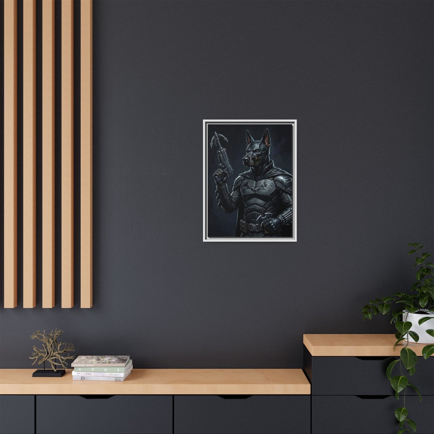 DogMan Wall Art Canvas
