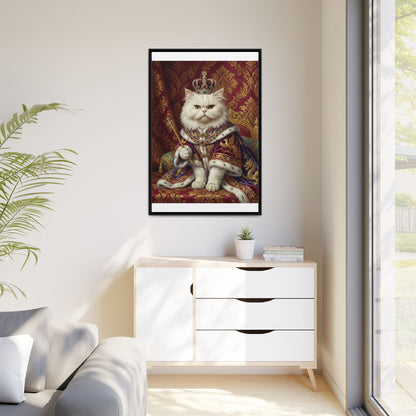 Royal Cat Portrait Canvas