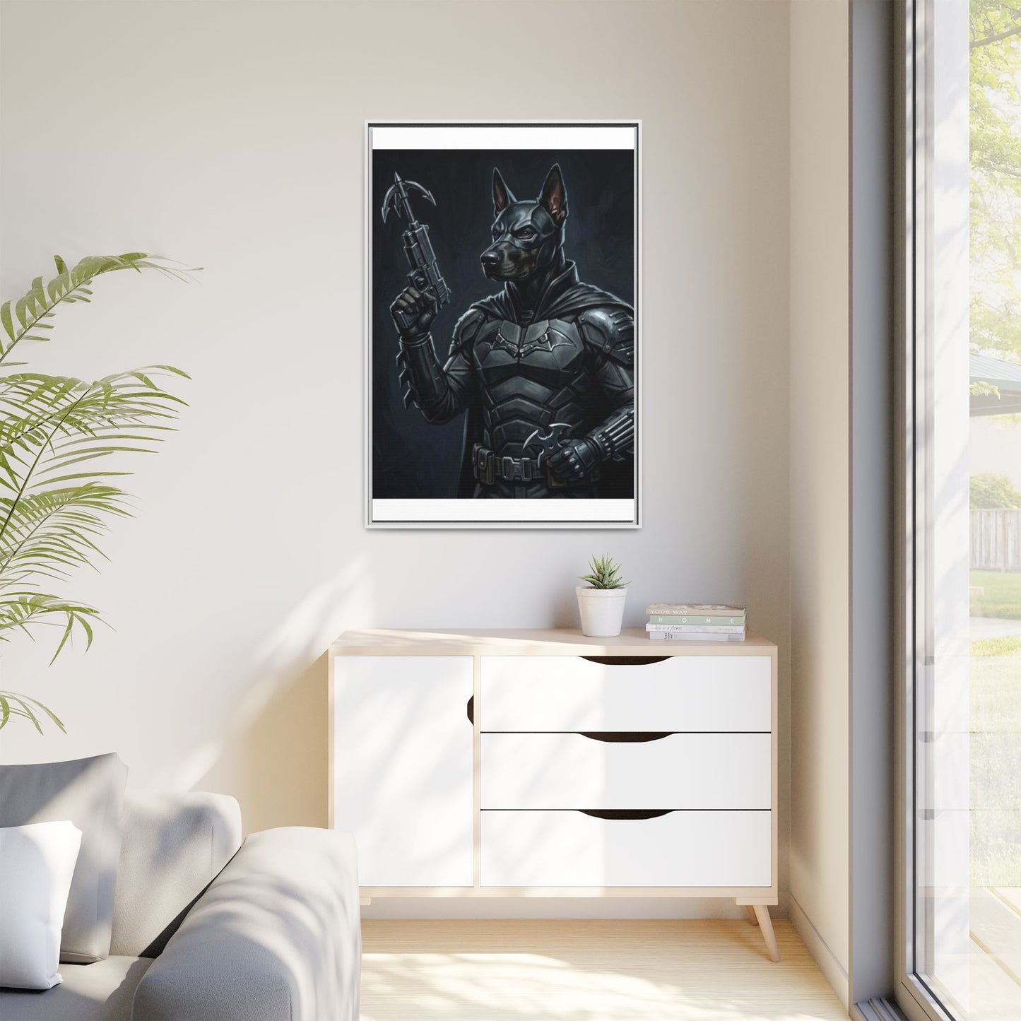 DogMan Wall Art Canvas