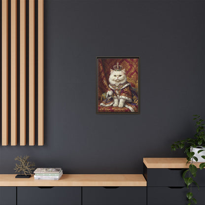 Royal Cat Portrait Canvas