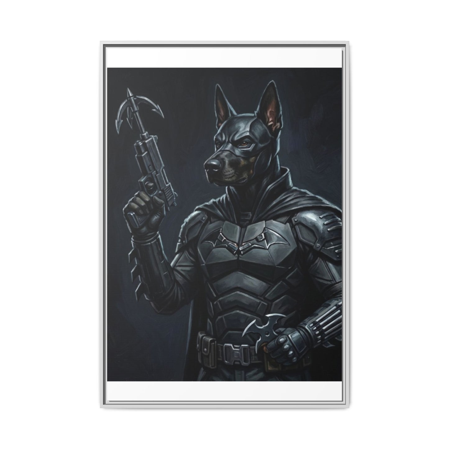 DogMan Wall Art Canvas
